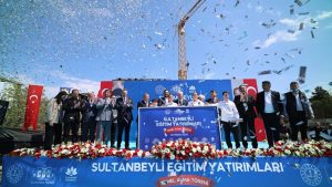 Sultanbeyli’de 3 okulun temeli atıldı